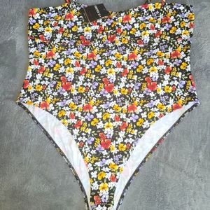 Floral 2XL bodysuit